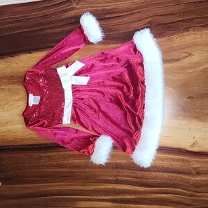 Bonnie Jean Christmas Holiday Santa Dress